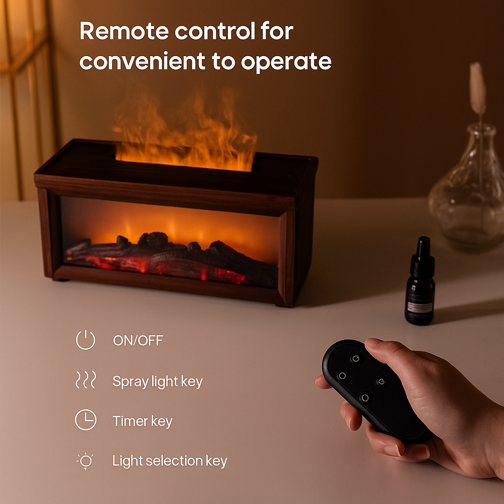 FireAura™ - Cozy Flame Effect Diffuser